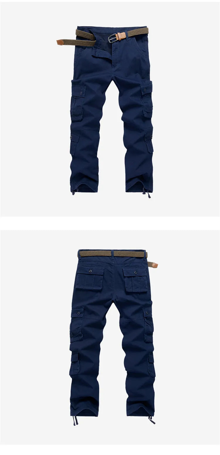 Men's Tactical Pants Casual Cargo Pants Outdoor Sports Work Trousers High Quality Joggers Hiking Pants Korean Sweatpants