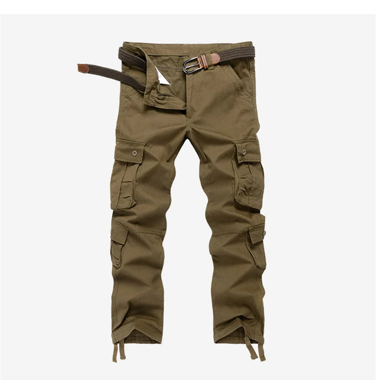 Men's Tactical Pants Casual Cargo Pants Outdoor Sports Work Trousers High Quality Joggers Hiking Pants Korean Sweatpants