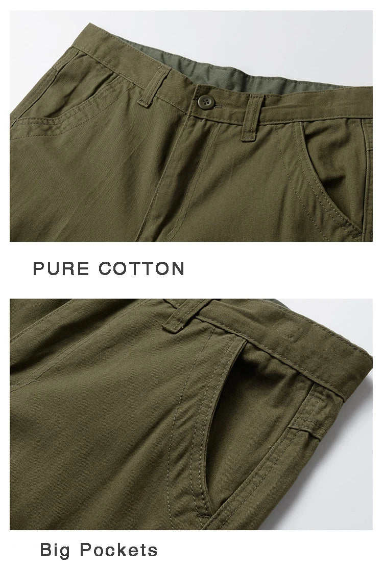 Men's Tactical Pants Casual Cargo Pants Outdoor Sports Work Trousers High Quality Joggers Hiking Pants Korean Sweatpants