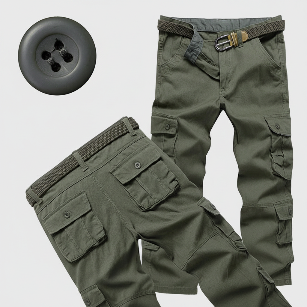 Mens Tactical Pants - Light Gray Background